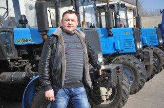 Ukrainian grain farmer grows with loans through EU4Business