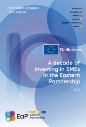 Десятиліття інвестування в МСП у країнах Східного партнерства: ювілейний звіт "EU4Business"