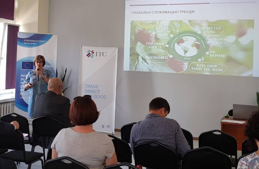 Експорт українських ягід до ЄС: ITC проводить перший проектний семінар у Києві