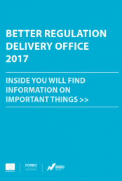 Better regulation delivery office  - 2017 activity report